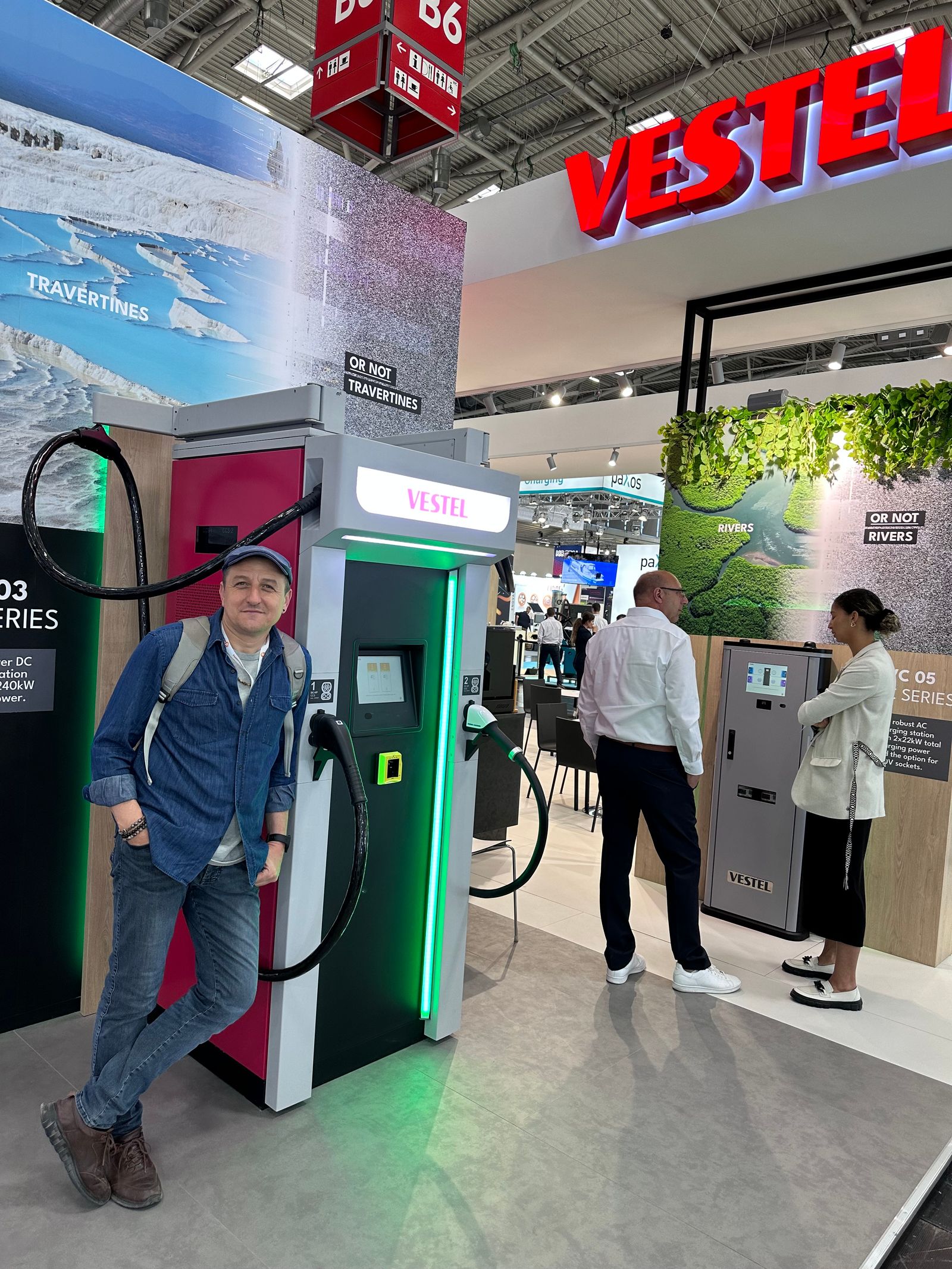 Vestel Elektronik ( 2. Dönem ) / EVC 03 DC Araç Şarj İstasyonu ( Türkiyede Üretilen İlk) - 2017